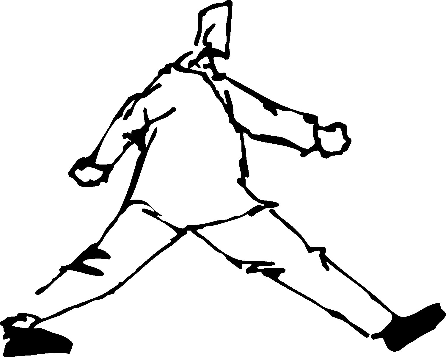Sketch of walking man Stock Vector by ©OlgaTropinina 111539936